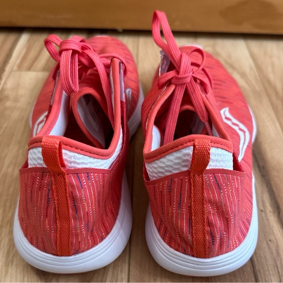 Saucony Eros Women’s Sneaker - Size 12 - Coral Multi - NEW - Picture 5 of 10